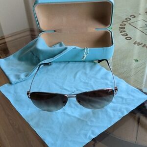 Tiffany & Co. Sunglasses - Silver and Black